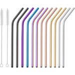 Pailles en inox