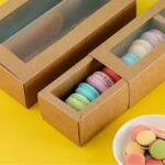 Boîte recyclable kraft avec fenêtre