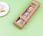 Boîte recyclable kraft avec fenêtre