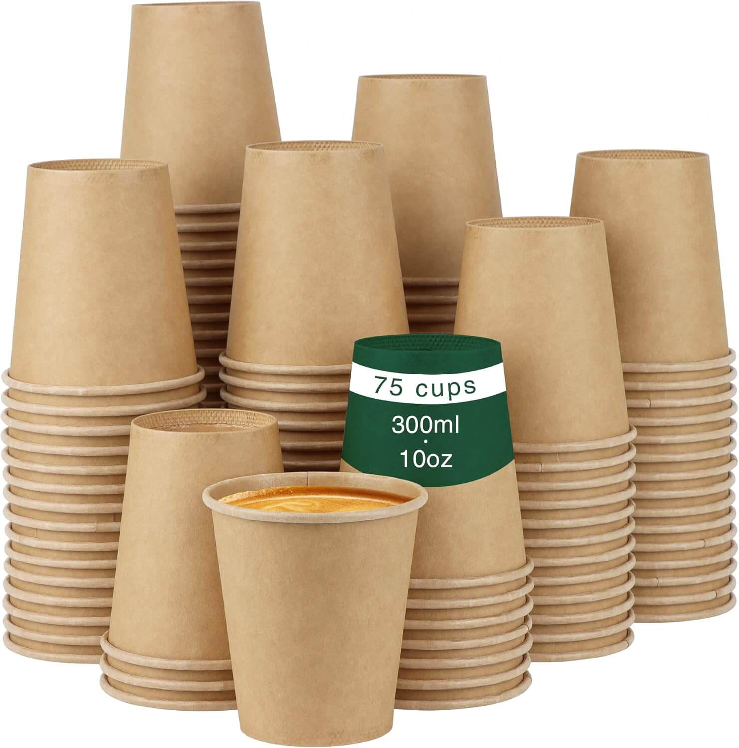 Gobelet carton brun